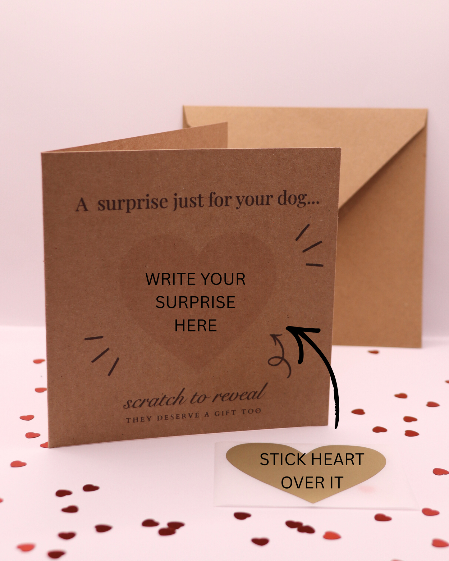 A Surprise Just for Your Dog – Scratch-to-Reveal Card