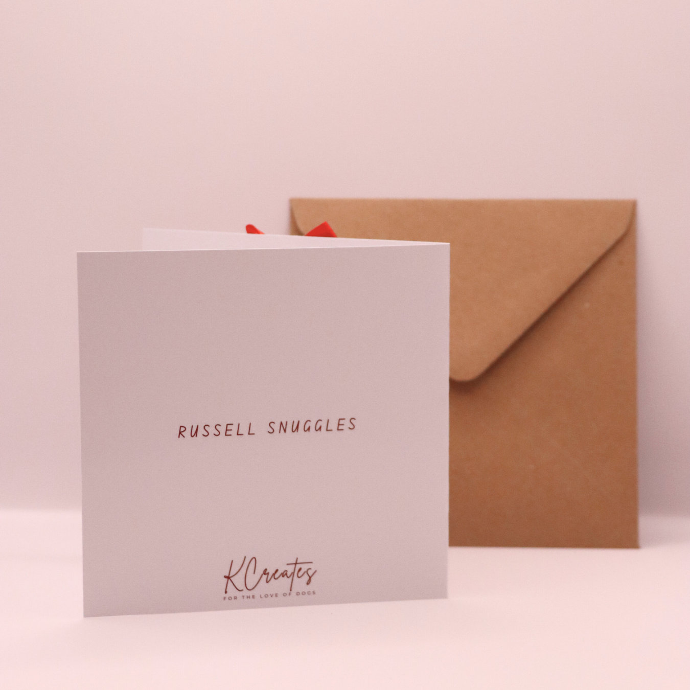 Jack Russell Christmas Card