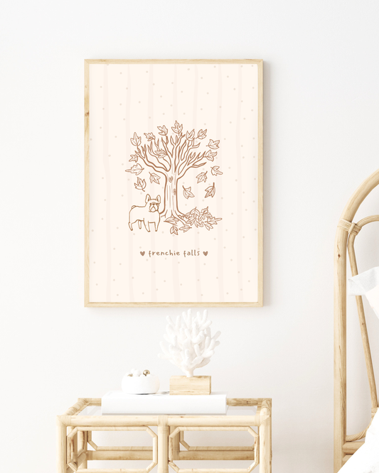 Frenchie Falls Print