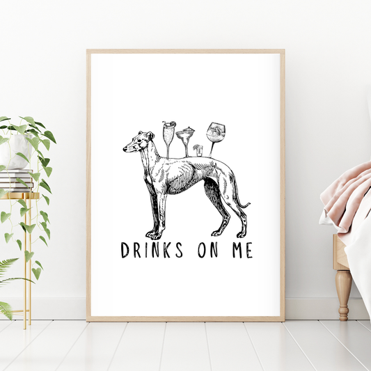 Whippet Drinks On Me