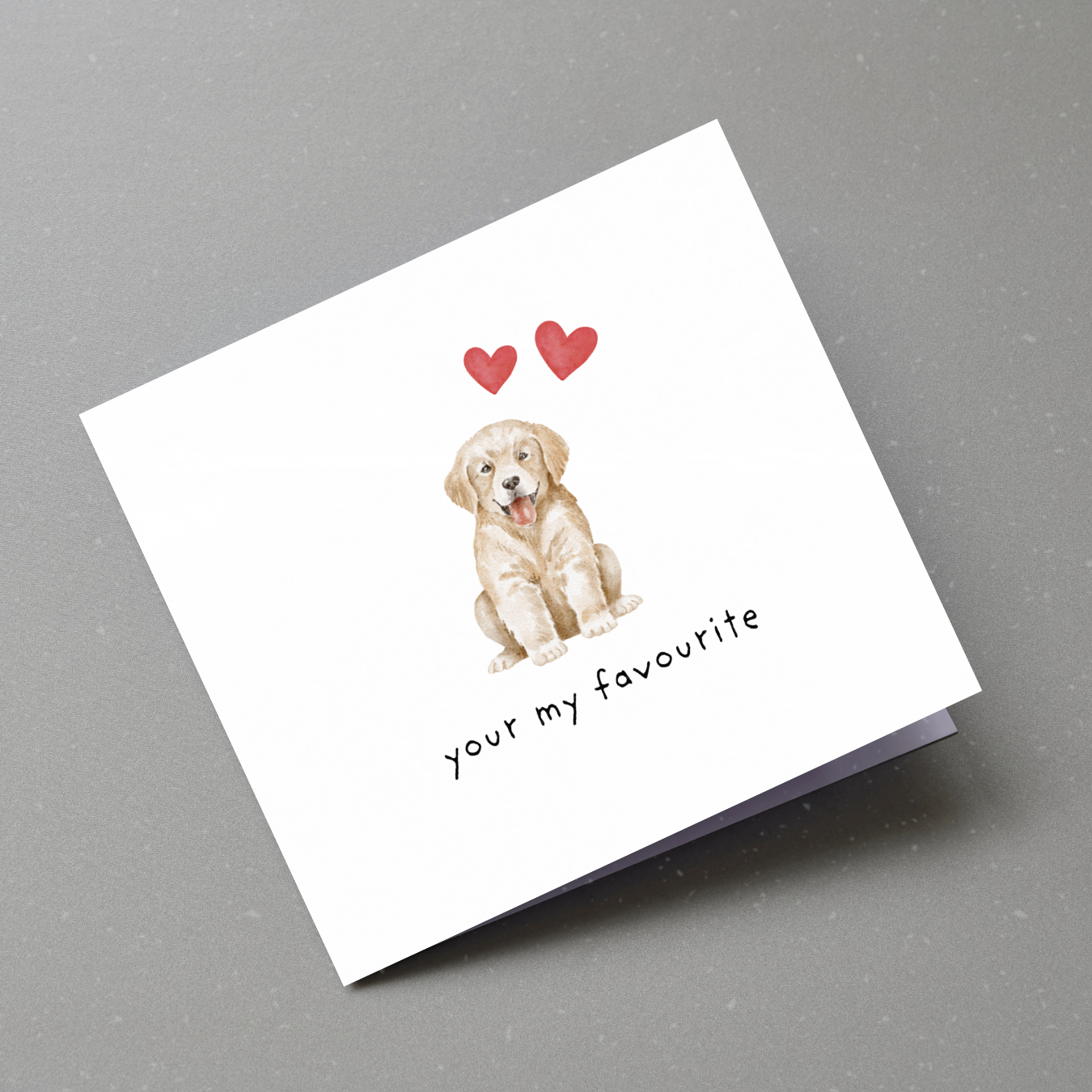 Dog Valentine's Day Card - Multiple Breeds To Choose From