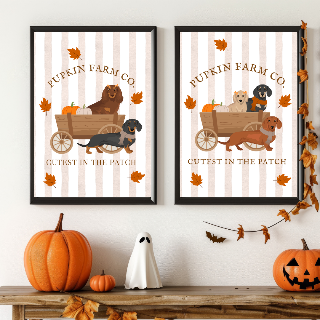 Pupkin Farm Custom Dog Print