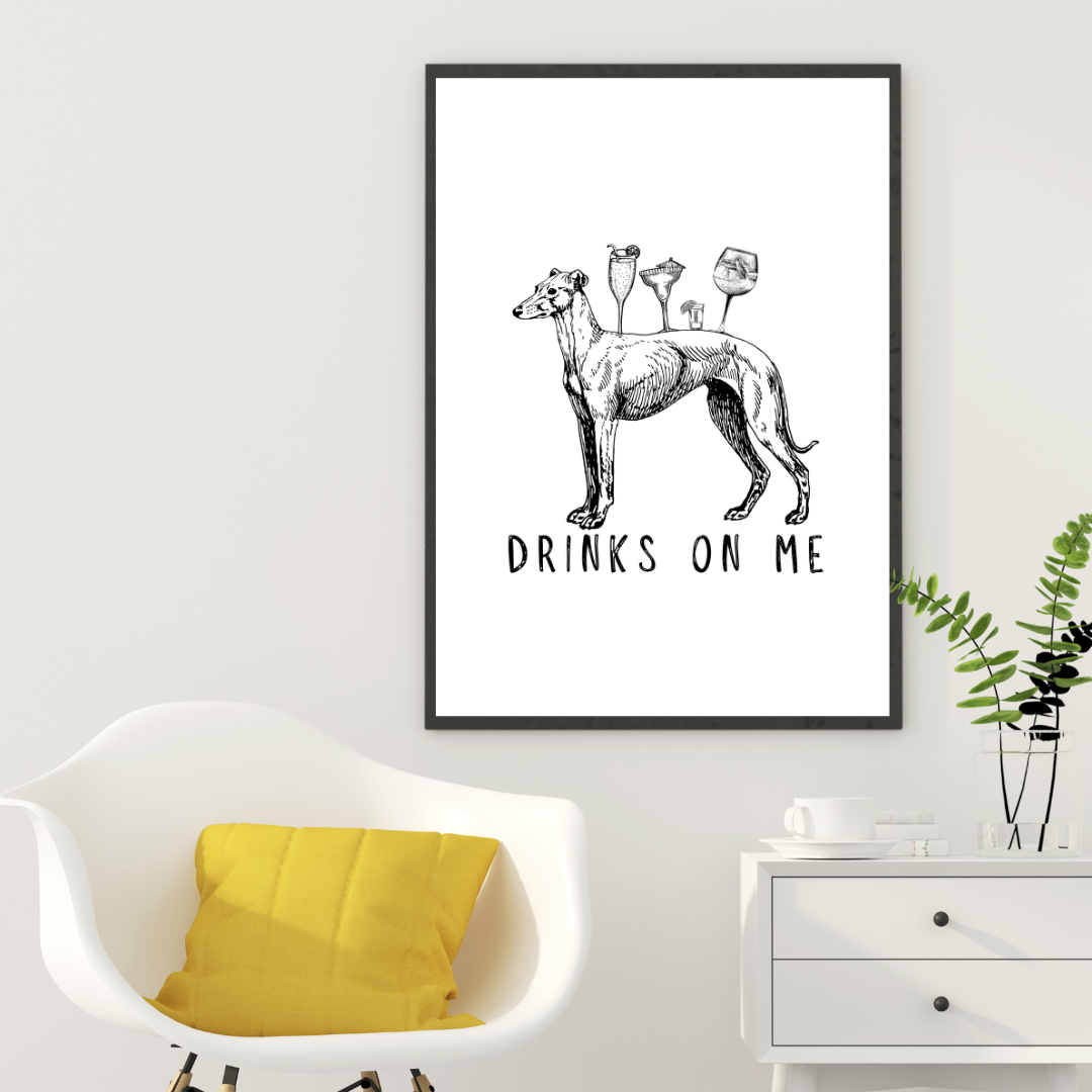 Whippet Drinks On Me