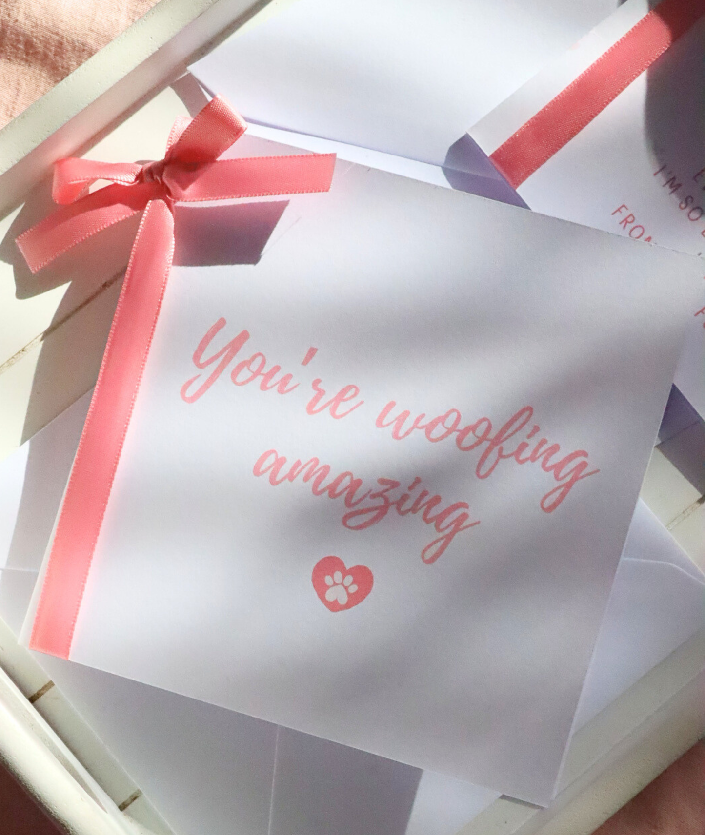 You're Woofing Amazing Dog Mother's Day Card
