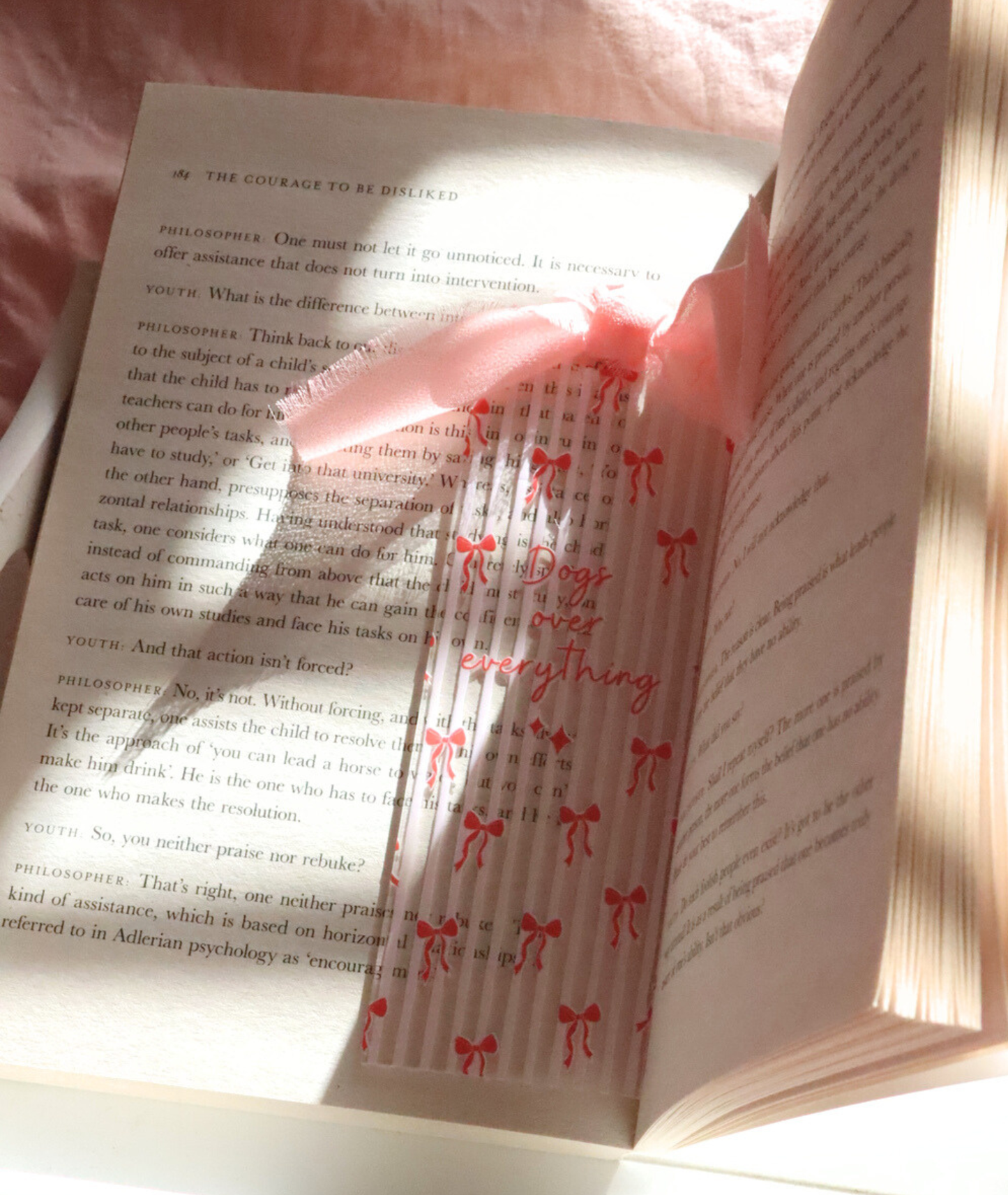 Dogs Over Everything Acrylic Bookmark