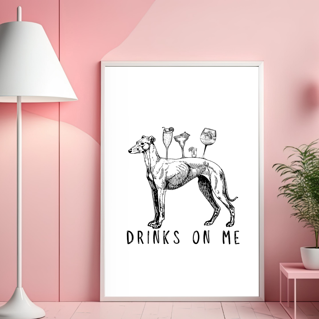 Whippet Drinks On Me