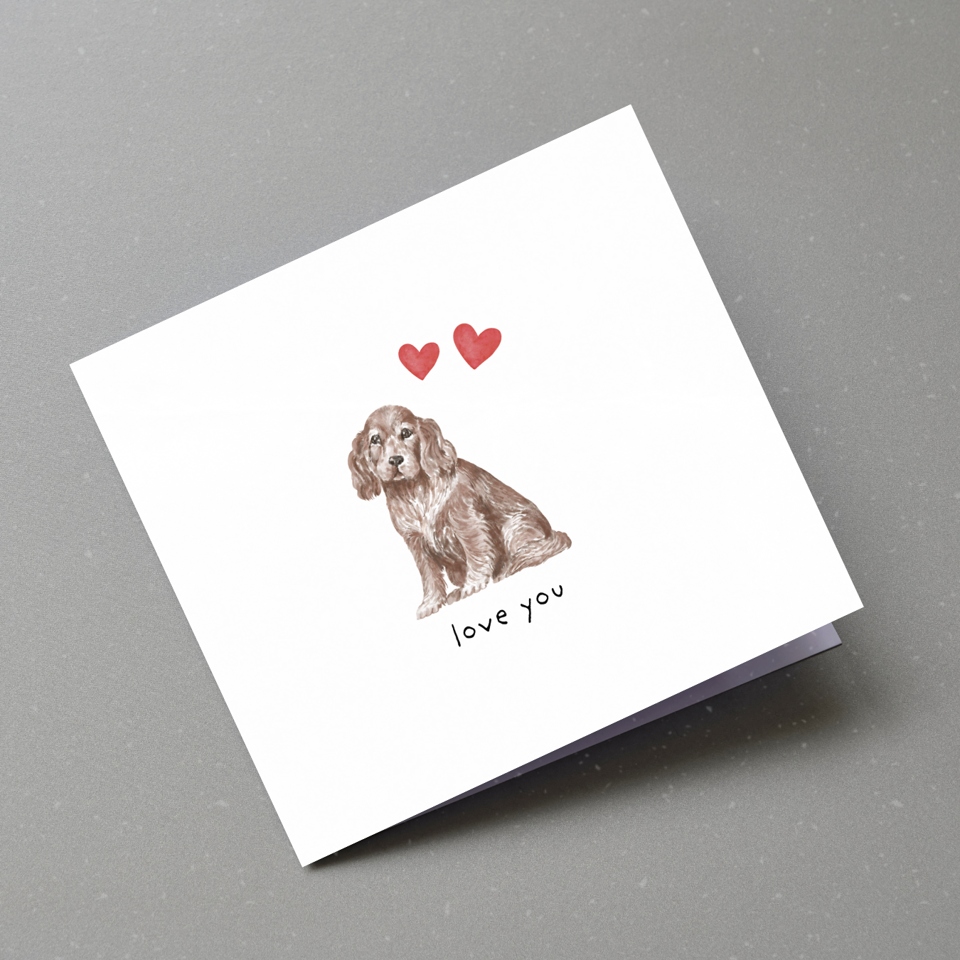 Dog Valentine's Day Card - Multiple Breeds To Choose From