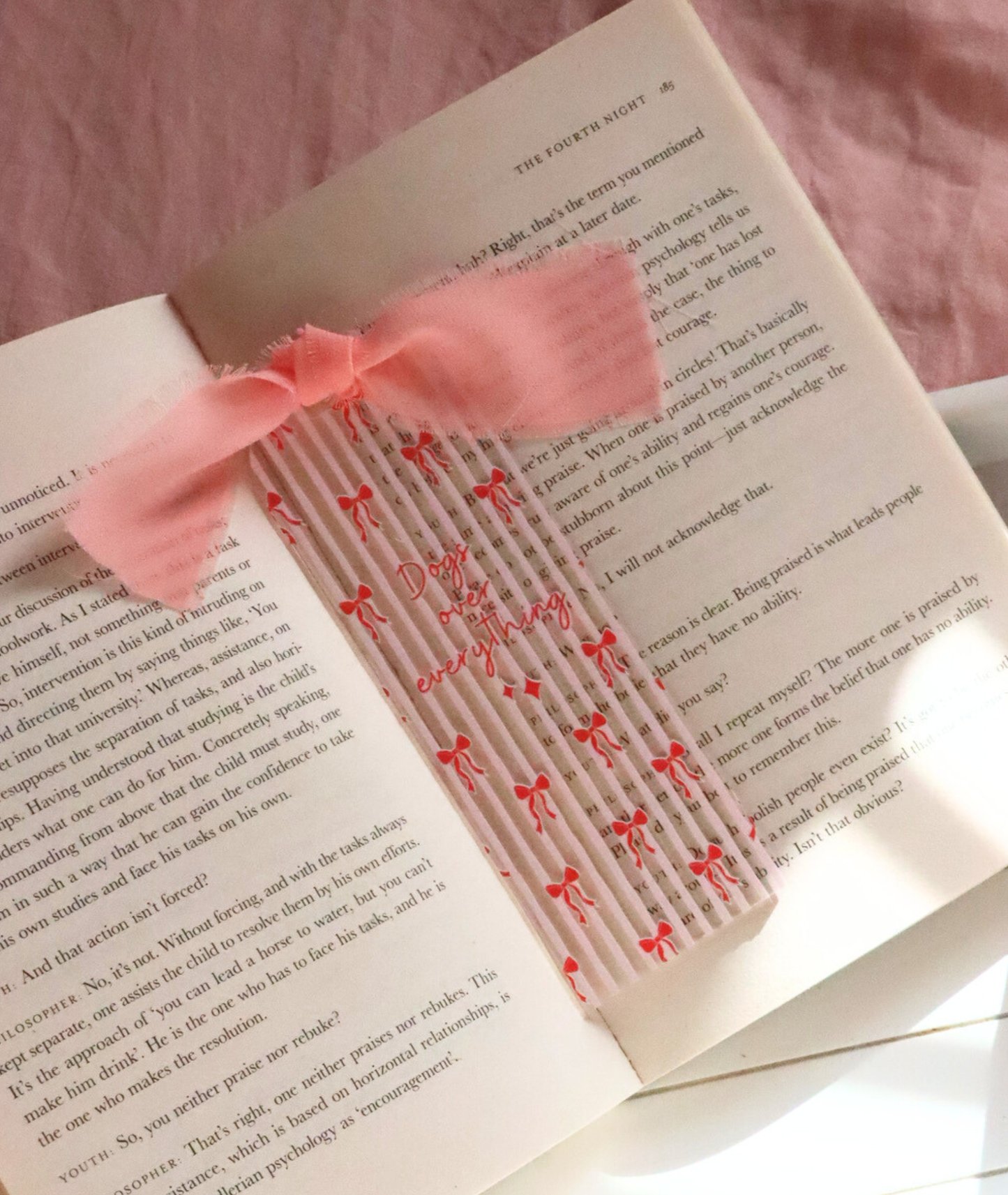 Dogs Over Everything Acrylic Bookmark