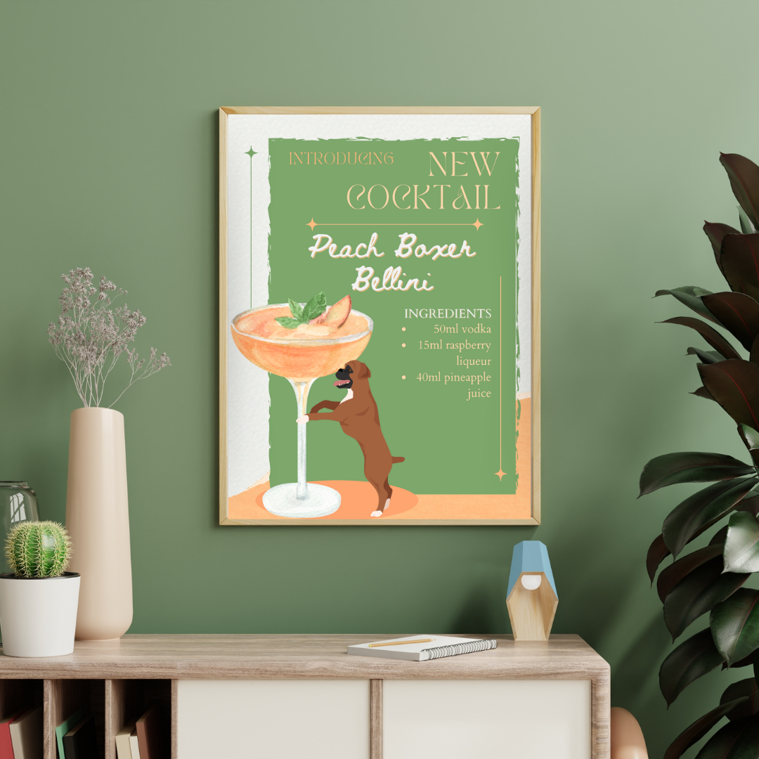 Peach Boxer Bellini