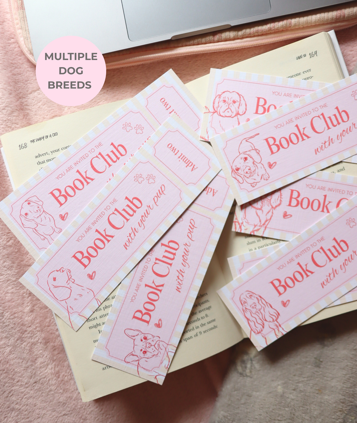 Book Club With Your Pup - Multiple Breeds Available