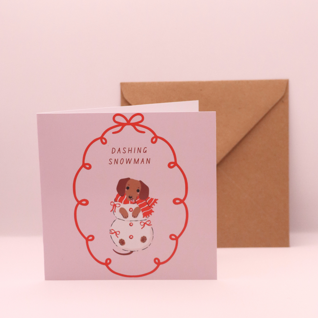 Dashing Snowman